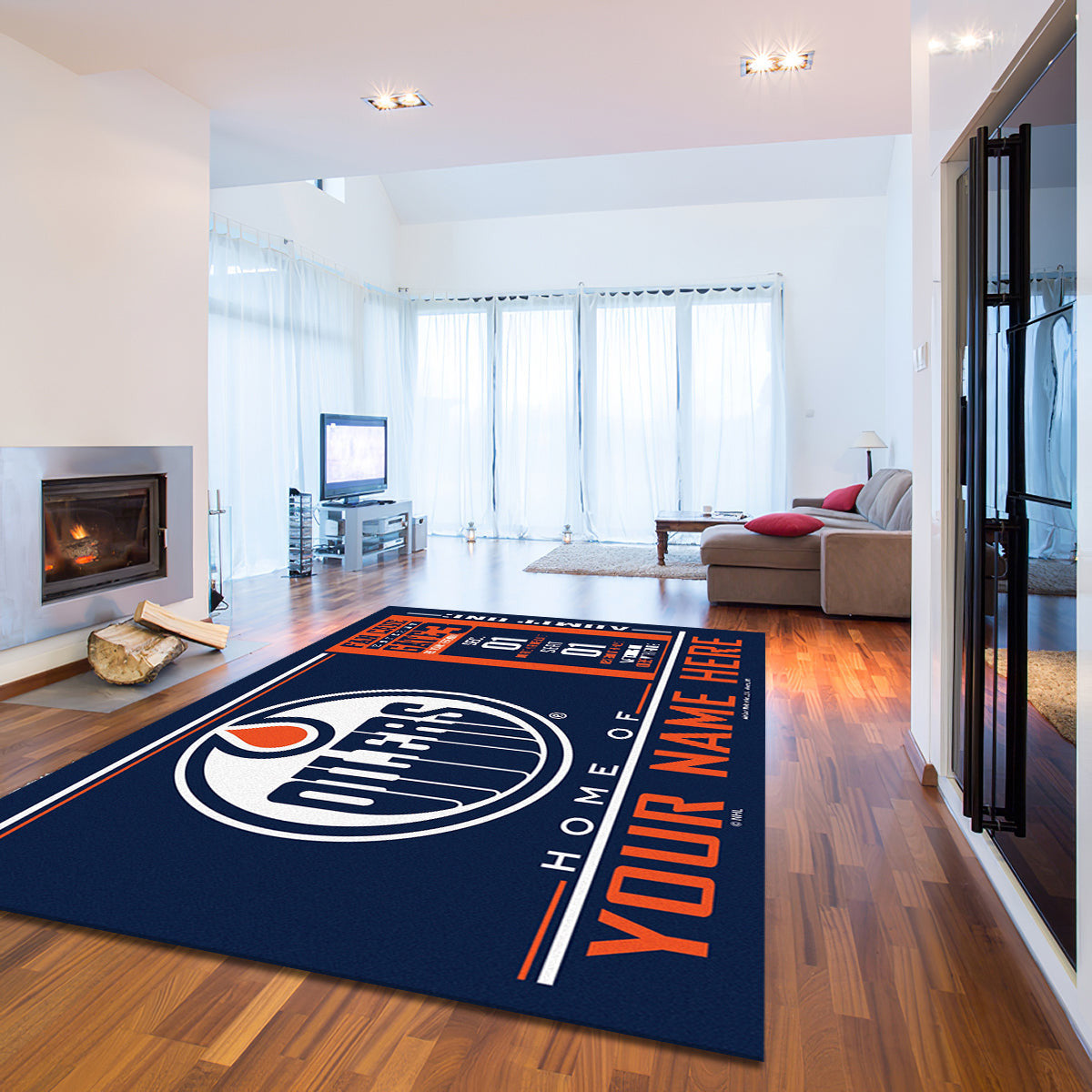 Edmonton Oilers teppich, teppiche - Öler outdoor teppich, teppich wohnzimmer , Küchenteppich, kinderzimmer, modern