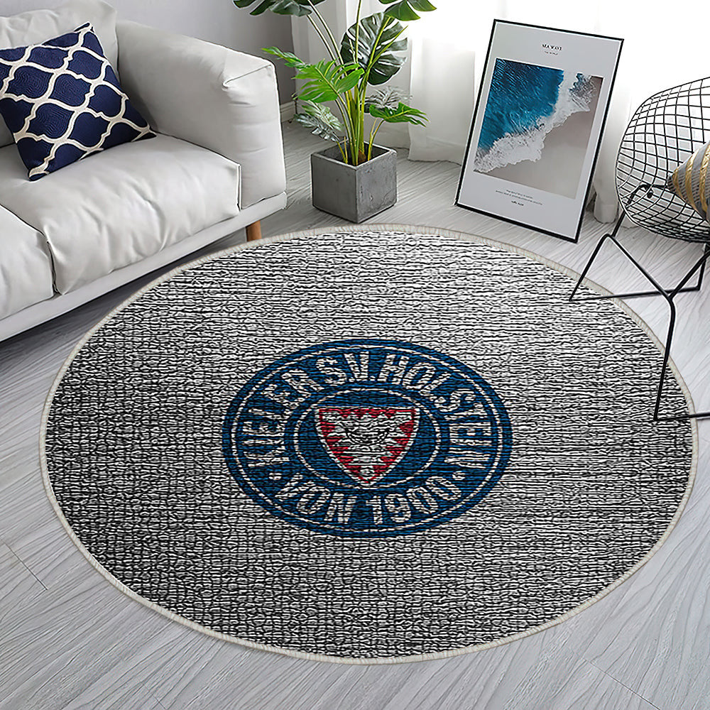 Holstein Kiel Teppich Rund, Teppiche - Deutscher Fußballverein Outdoor Teppich Rund, Teppich Wohnzimmer, Carpet, Rug