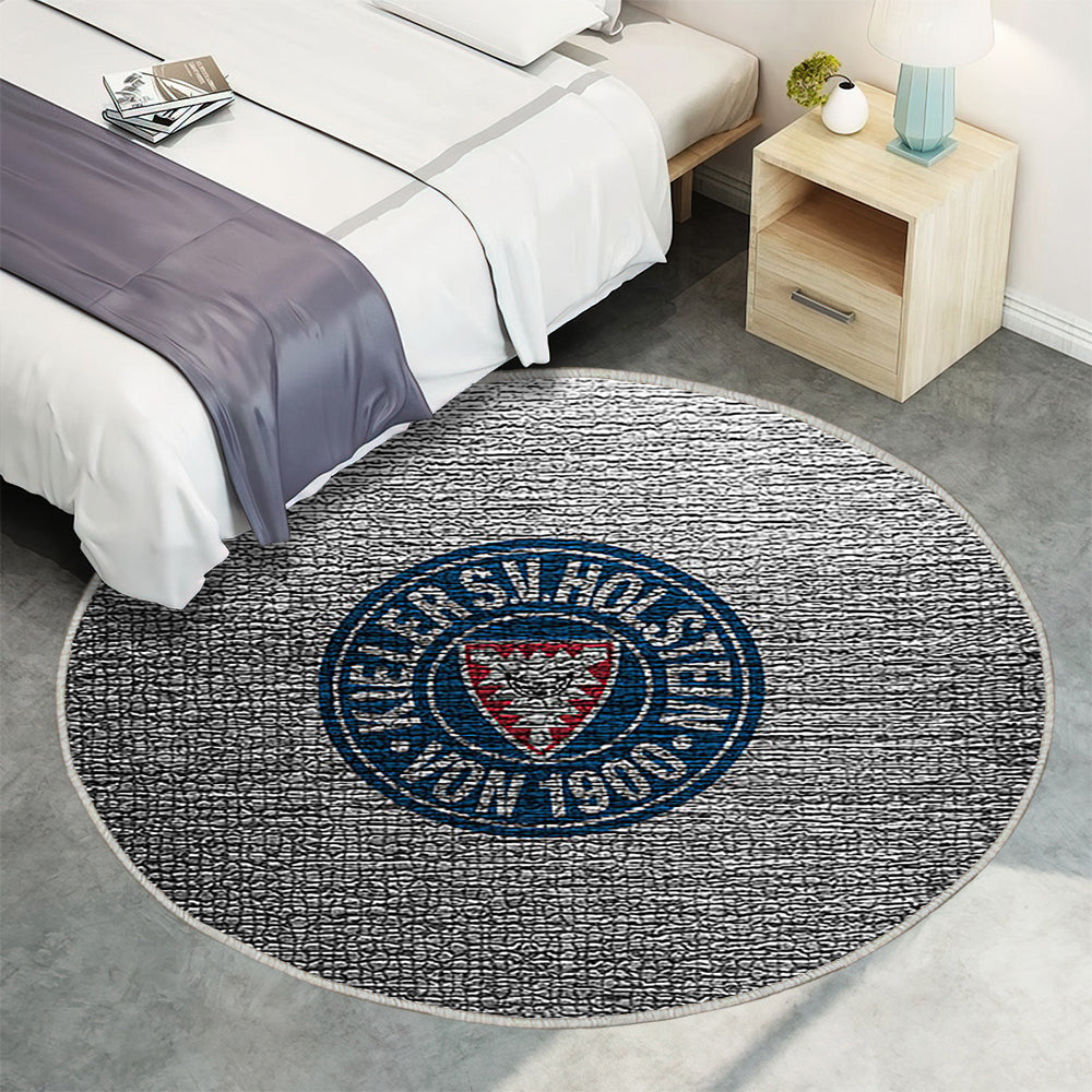 Holstein Kiel Teppich Rund, Teppiche - Deutscher Fußballverein Outdoor Teppich Rund, Teppich Wohnzimmer, Carpet, Rug