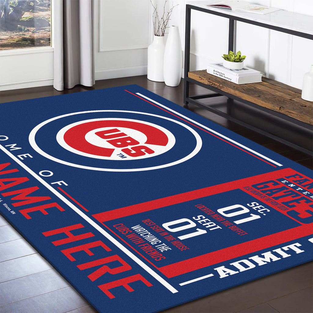 Chicago Cubs teppich, teppiche - Junge outdoor teppich, teppich wohnzimmer , Küchenteppich, kinderzimmer, modern
