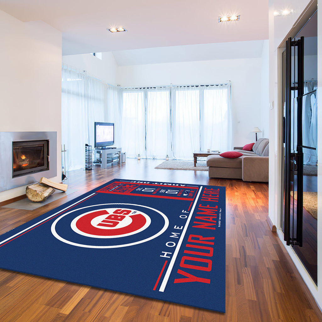 Chicago Cubs teppich, teppiche - Junge outdoor teppich, teppich wohnzimmer , Küchenteppich, kinderzimmer, modern