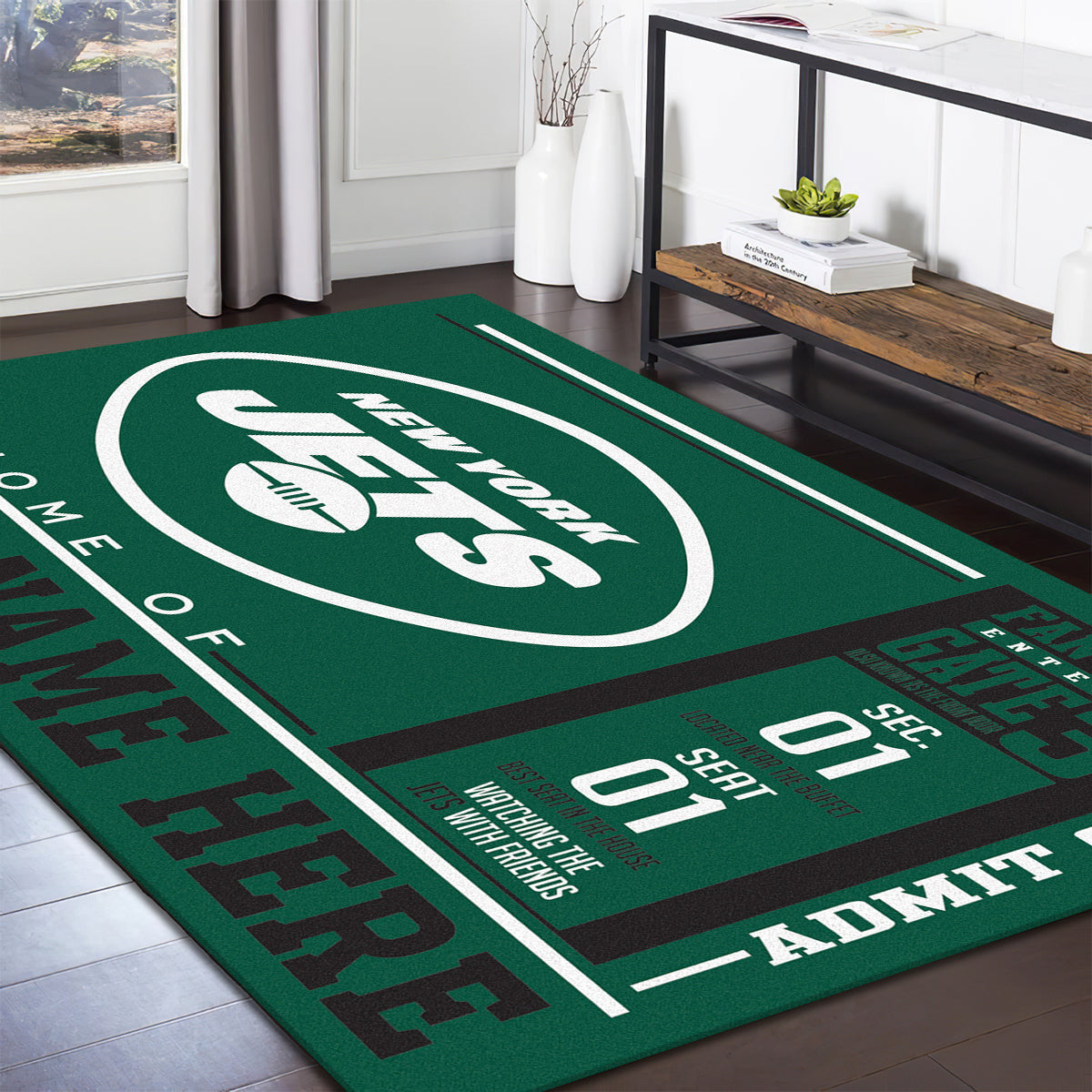 New York Jets teppich, teppiche - Yorker outdoor teppich, teppich wohnzimmer , Küchenteppich, kinderzimmer, modern