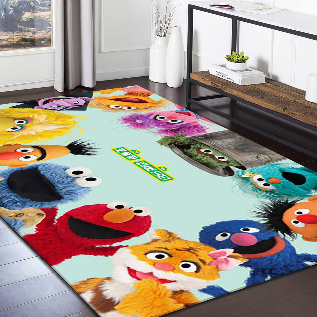 Sesame Street 5 teppich, teppiche - outdoor teppich, teppich wohnzimmer , Küchenteppich, kinderzimmer, modern