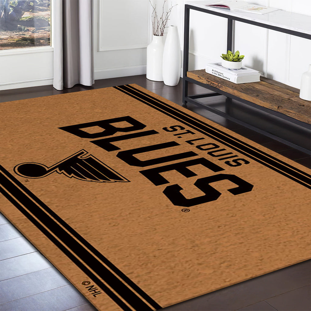 St. Louis Blues Logo Turf teppich, teppiche - Rasen outdoor teppich, teppich wohnzimmer , Küchenteppich, kinderzimmer, modern