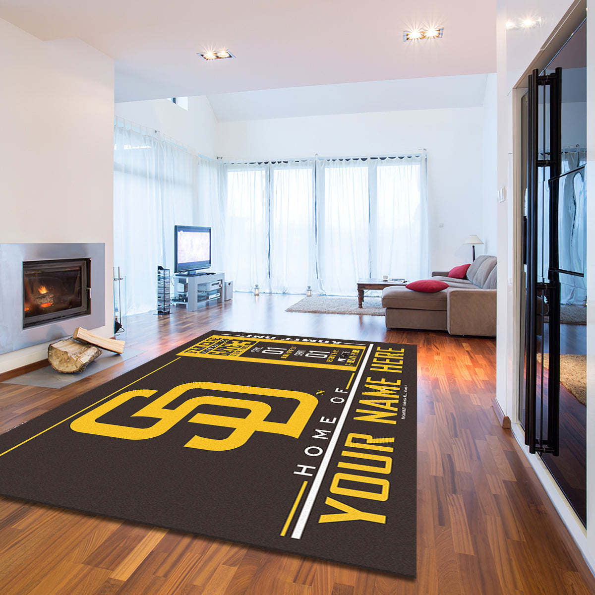 San Diego Padres teppich, teppiche - outdoor teppich, teppich wohnzimmer , Küchenteppich, kinderzimmer, modern