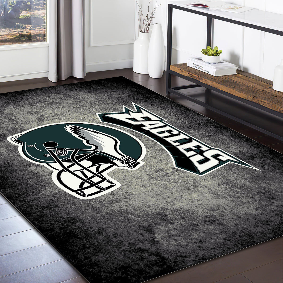 Philadelphia Eagles Imperial Distressed teppich, teppiche - verzweifelt outdoor teppich, teppich wohnzimmer , Küchenteppich, kinderzimmer, modern