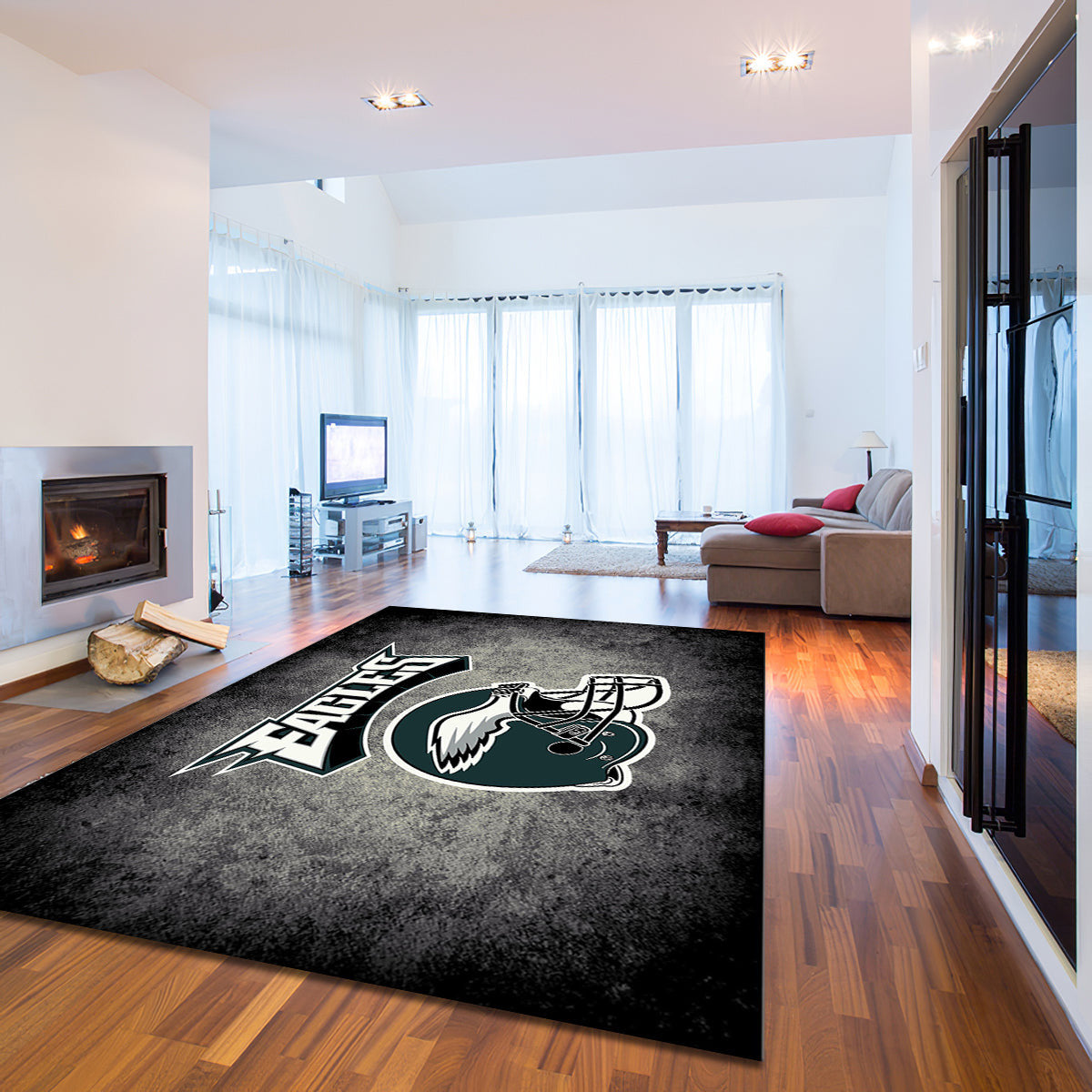 Philadelphia Eagles Imperial Distressed teppich, teppiche - verzweifelt outdoor teppich, teppich wohnzimmer , Küchenteppich, kinderzimmer, modern