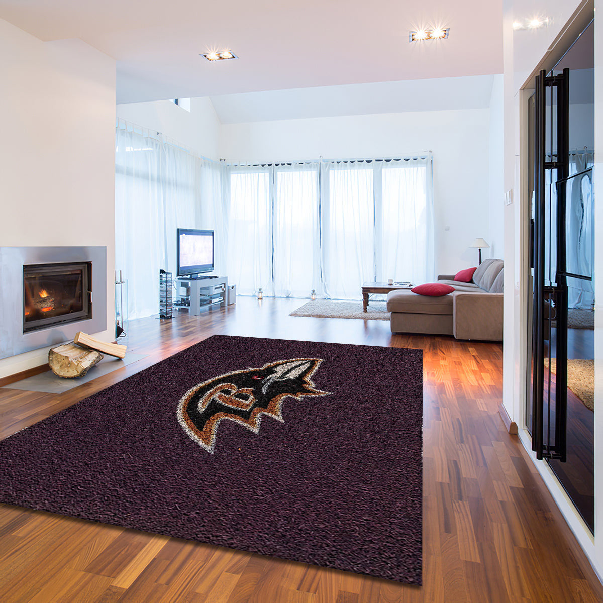 Baltimore Ravens Team Colors teppich, teppiche - Baltimore Ravens outdoor teppich, teppich wohnzimmer , Küchenteppich, kinderzimmer, modern
