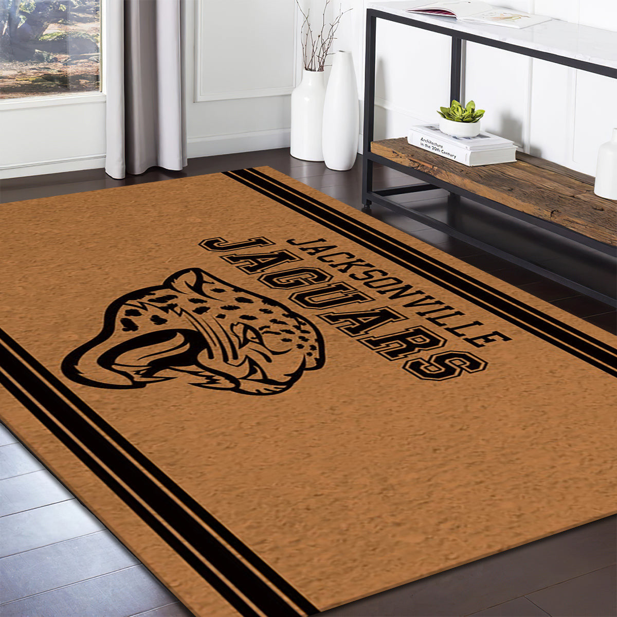 Jacksonville Jaguars Logo Turf teppich, teppiche - Rasen outdoor teppich, teppich wohnzimmer , Küchenteppich, kinderzimmer, modern