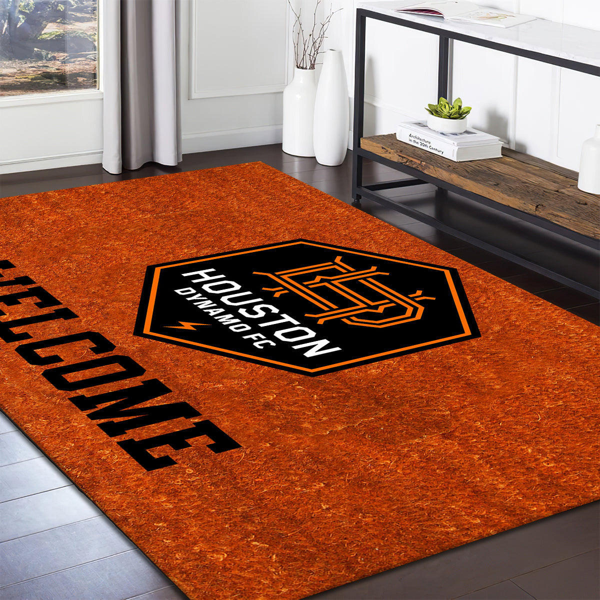 Houston Dynamo Fc Welcome teppich, teppiche - willkommen outdoor teppich, teppich wohnzimmer , Küchenteppich, kinderzimmer, modern
