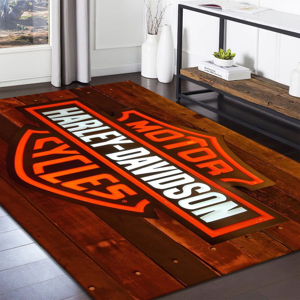 Harley Davidson Ver18 teppich, teppiche - outdoor teppich, teppich wohnzimmer , Küchenteppich, kinderzimmer, modern