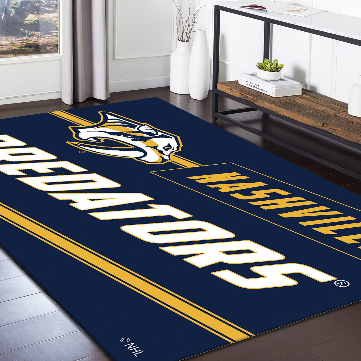 Nashville Predators Coir Punch teppich, teppiche - Cocoir Punsch outdoor teppich, teppich wohnzimmer , Küchenteppich, kinderzimmer, modern