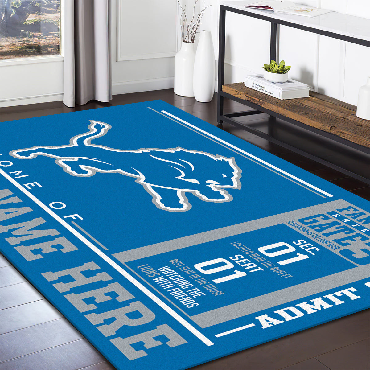 Detroit Lions teppich, teppiche - Löwen outdoor teppich, teppich wohnzimmer , Küchenteppich, kinderzimmer, modern