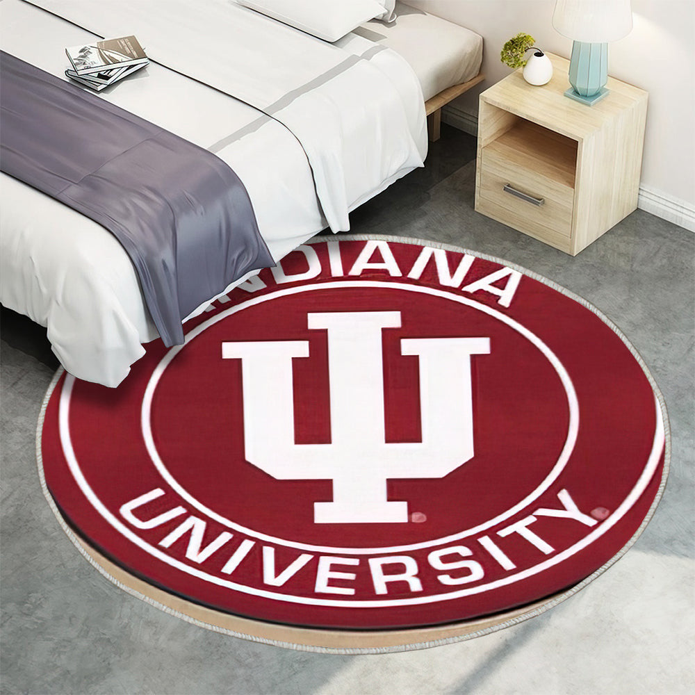 Indiana Hooisers Roundel Teppich Rund, Teppiche - Outdoor Teppich Rund, Teppich Wohnzimmer, Carpet, Rug
