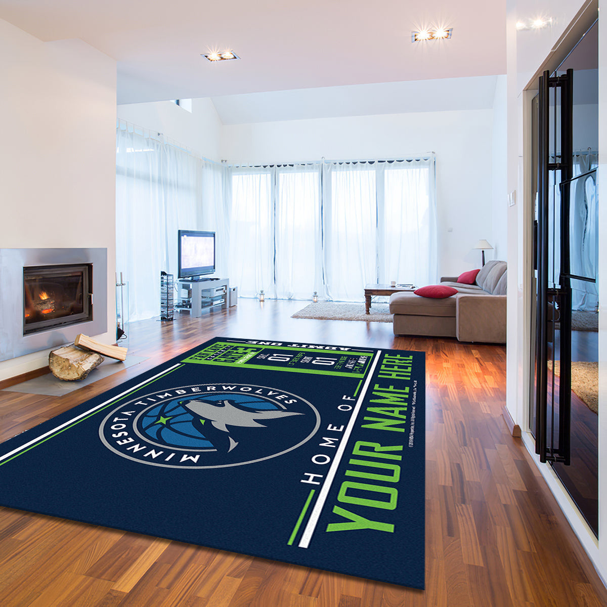 Minnesota Timberwolves teppich, teppiche - Timberwölfe outdoor teppich, teppich wohnzimmer , Küchenteppich, kinderzimmer, modern
