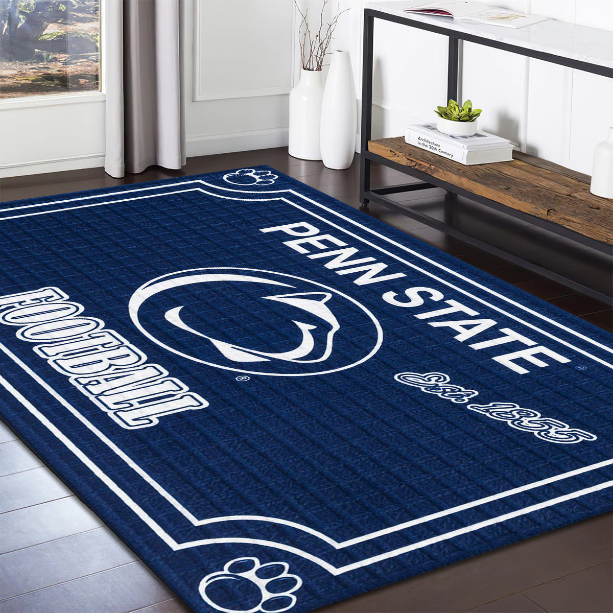 Penn State Nittany Lions Embossed teppich, teppiche - Löwen geprägt outdoor teppich, teppich wohnzimmer , Küchenteppich, kinderzimmer, modern