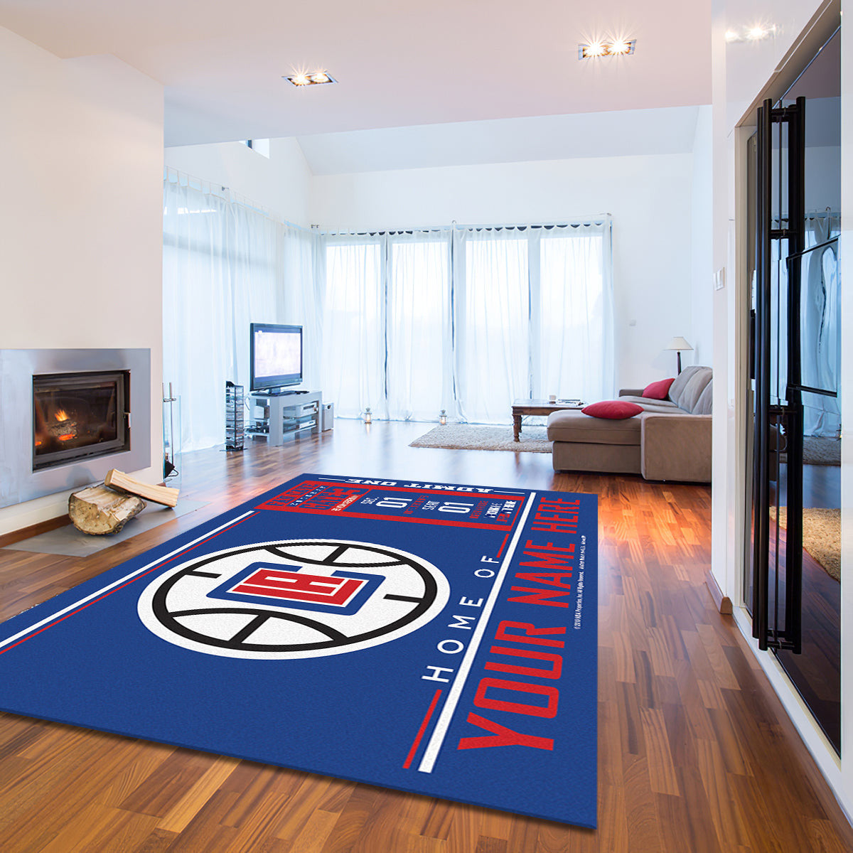 La Clippers teppich, teppiche - Haarschneider outdoor teppich, teppich wohnzimmer , Küchenteppich, kinderzimmer, modern