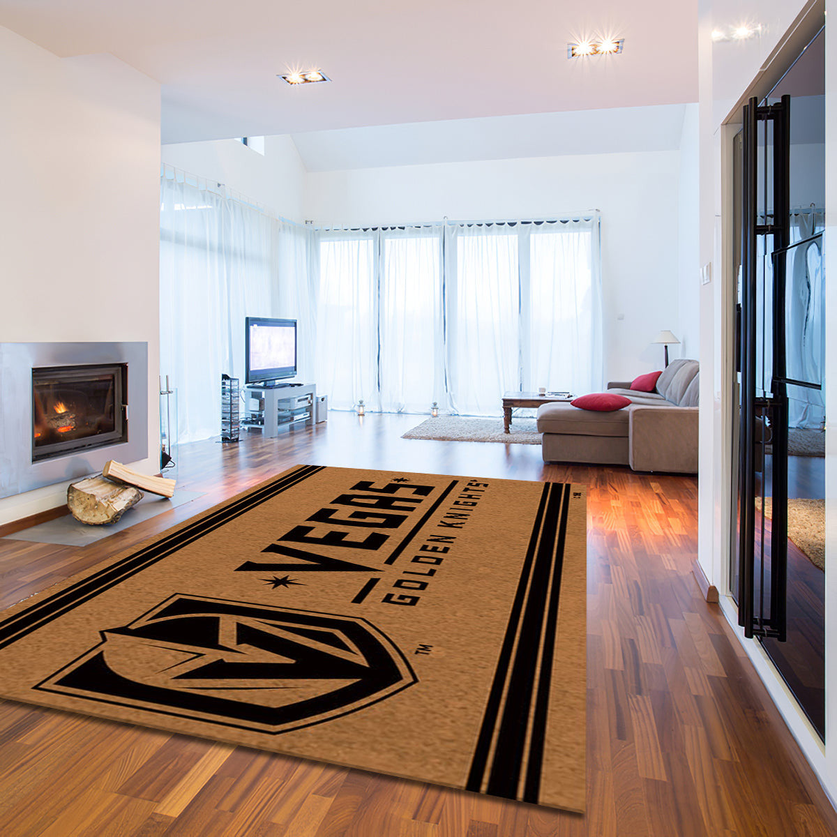 Vegas Golden Knights Logo Turf teppich, teppiche - Rasen outdoor teppich, teppich wohnzimmer , Küchenteppich, kinderzimmer, modern