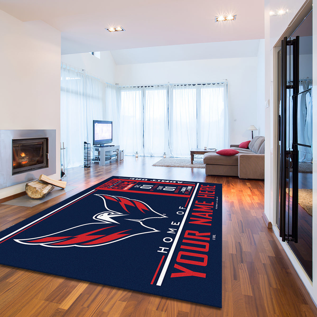 Washington Capitals teppich, teppiche - Hauptstädte outdoor teppich, teppich wohnzimmer , Küchenteppich, kinderzimmer, modern