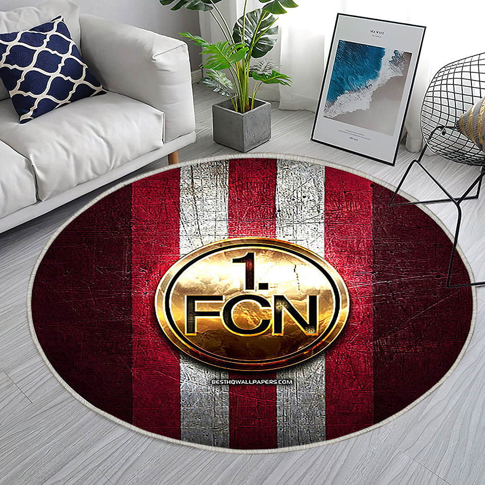 Fc Nürnberg Teppich Rund, Teppiche - Golden Outdoor Teppich Rund, Bundesliga 2 Teppich Wohnzimmer, Carpet, Rug