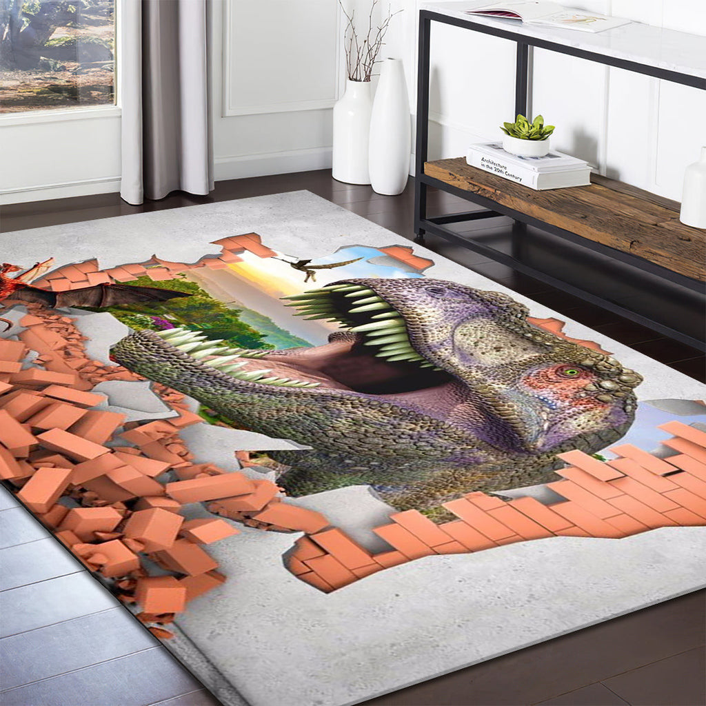 Dinosaur teppich, teppiche - Dinosaurier outdoor teppich, teppich wohnzimmer , Küchenteppich, kinderzimmer, modern