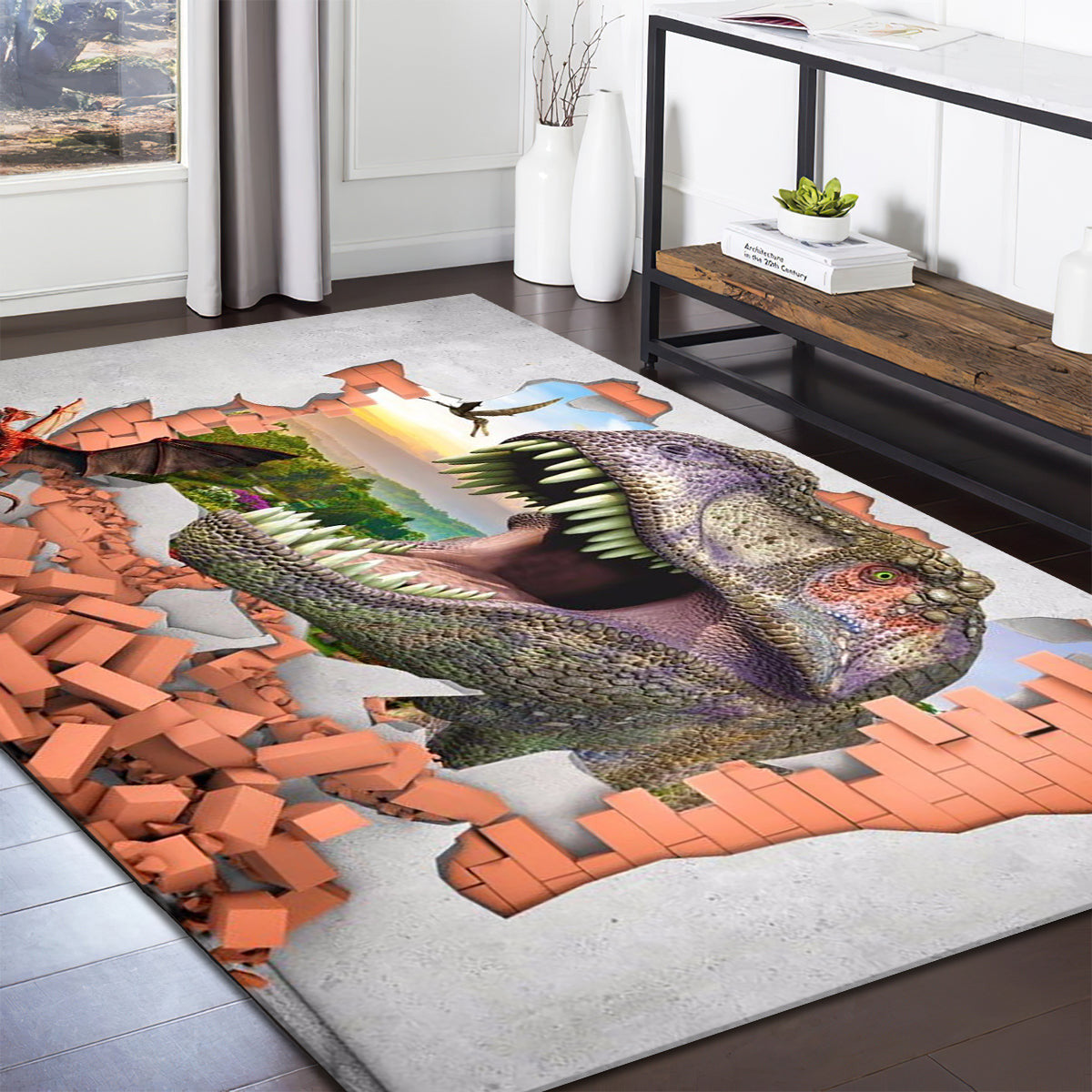 Dinosaur teppich, teppiche - Dinosaurier outdoor teppich, teppich wohnzimmer , Küchenteppich, kinderzimmer, modern