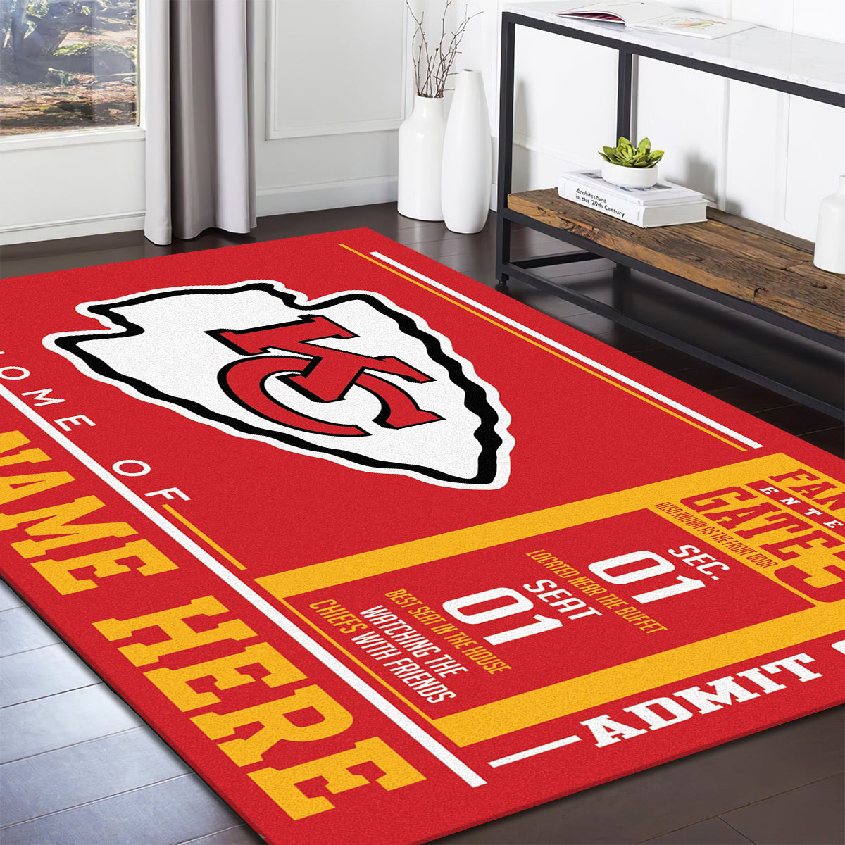 Kansas City Chiefs teppich, teppiche - Kansas City outdoor teppich, teppich wohnzimmer , Küchenteppich, kinderzimmer, modern