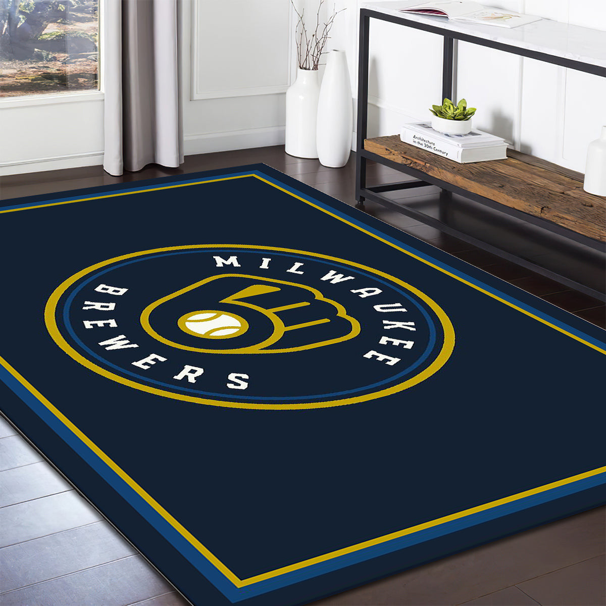 Milwaukee Brewers Imperial Spirit teppich, teppiche - outdoor teppich, teppich wohnzimmer , Küchenteppich, kinderzimmer, modern