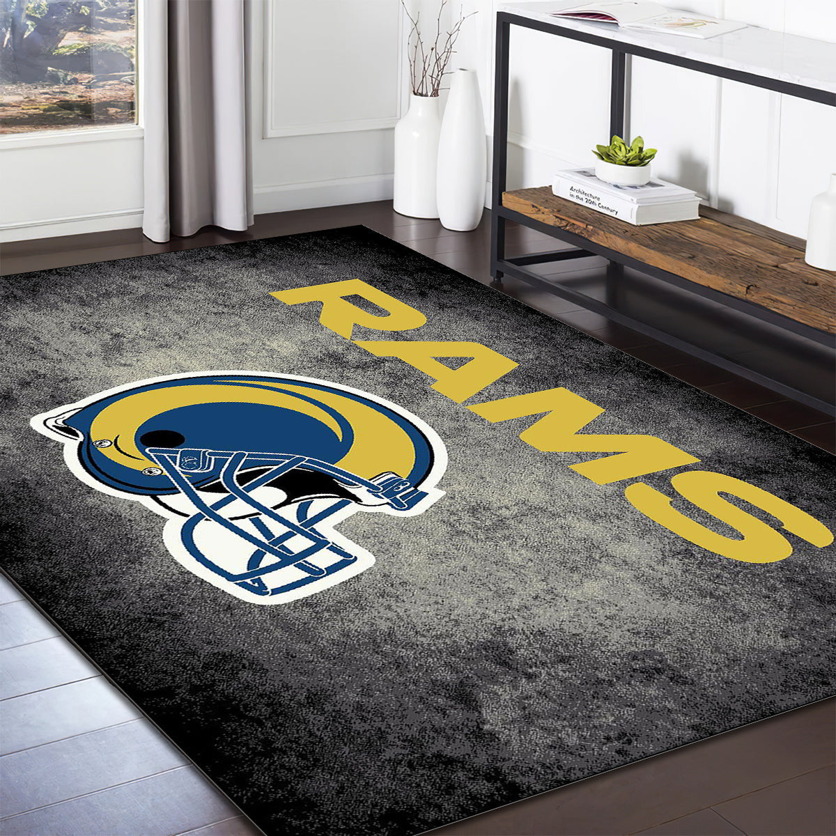 Los Angeles Rams Imperial Distressed teppich, teppiche - verzweifelt outdoor teppich, teppich wohnzimmer , Küchenteppich, kinderzimmer, modern