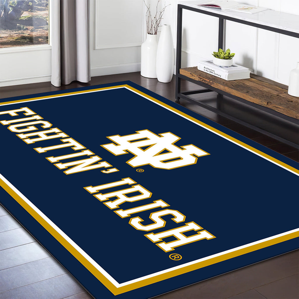 Notre Dame Fighting Irish Imperial Wordmark teppich, teppiche - Wortmarke outdoor teppich, teppich wohnzimmer , Küchenteppich, kinderzimmer, modern