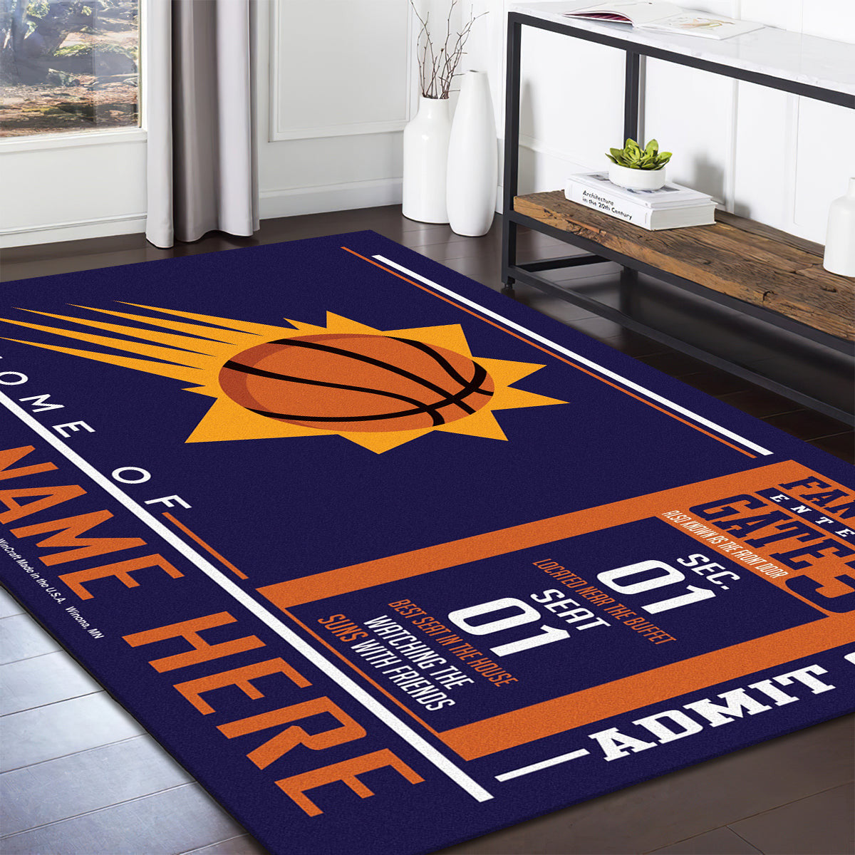 Phoenix Suns teppich, teppiche - Phönix Sonnen outdoor teppich, teppich wohnzimmer , Küchenteppich, kinderzimmer, modern
