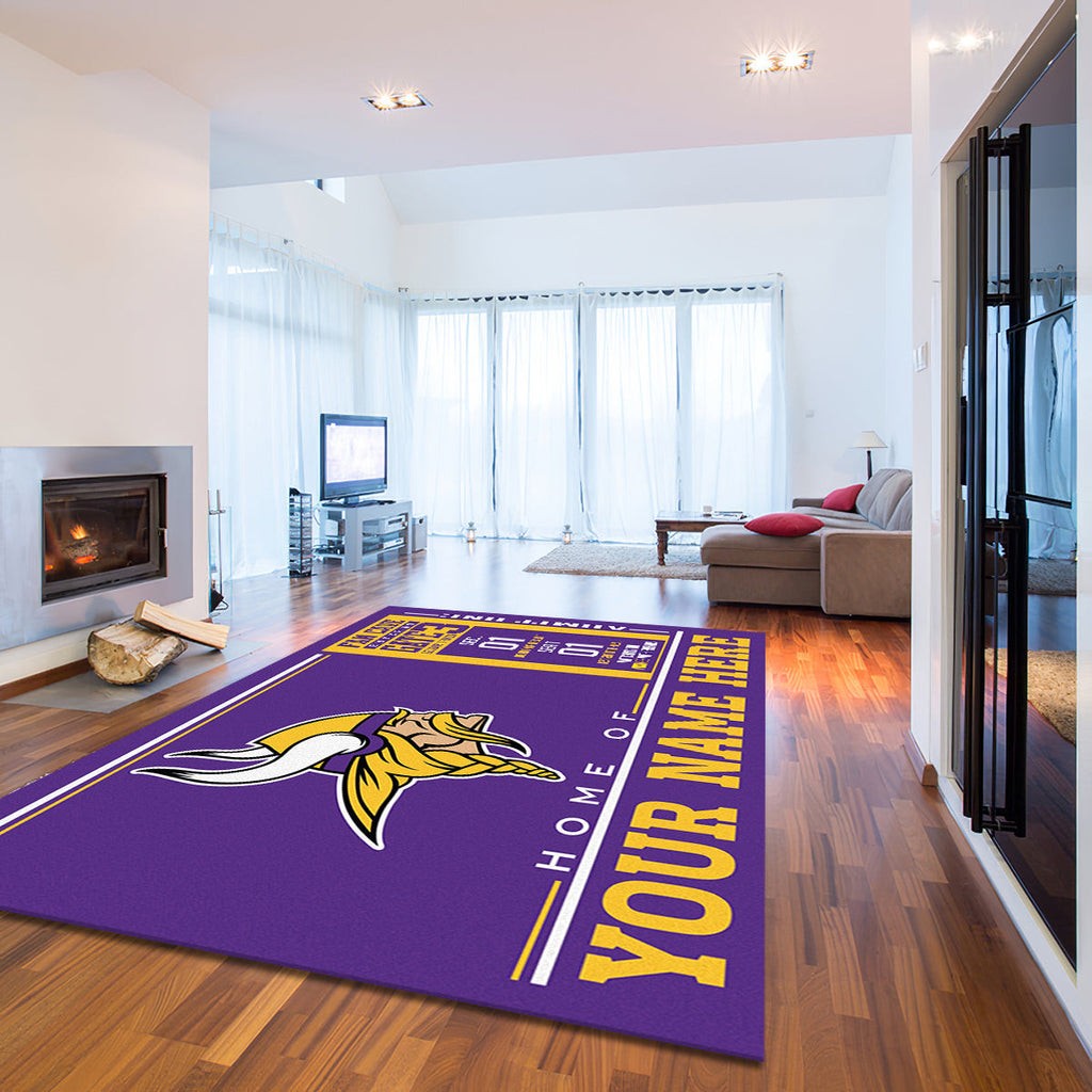 Minnesota Vikings teppich, teppiche - Wikinger outdoor teppich, teppich wohnzimmer , Küchenteppich, kinderzimmer, modern