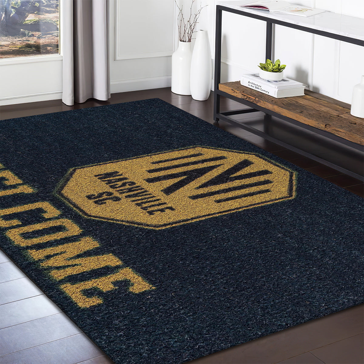 Nashville Sc Welcome teppich, teppiche - willkommen outdoor teppich, teppich wohnzimmer , Küchenteppich, kinderzimmer, modern