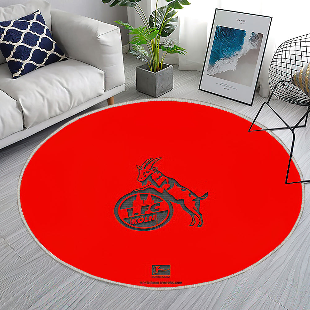 Fc Köln Teppich Rund, Teppiche - Rot Outdoor Teppich Rund, Deutsche Fußballmannschaft Teppich Wohnzimmer, Carpet, Rug