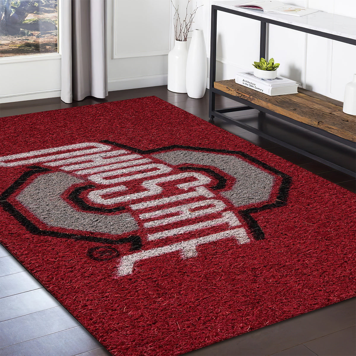 Ohio State Buckeyes Team Colors teppich, teppiche - State Buckeyes outdoor teppich, teppich wohnzimmer , Küchenteppich, kinderzimmer, modern