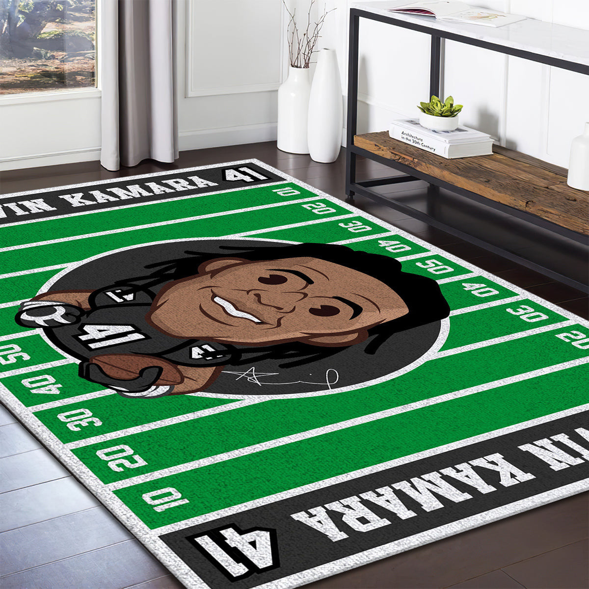 Alvin Kamara New Orleans Saints teppich, teppiche - outdoor teppich, teppich wohnzimmer , Küchenteppich, kinderzimmer, modern