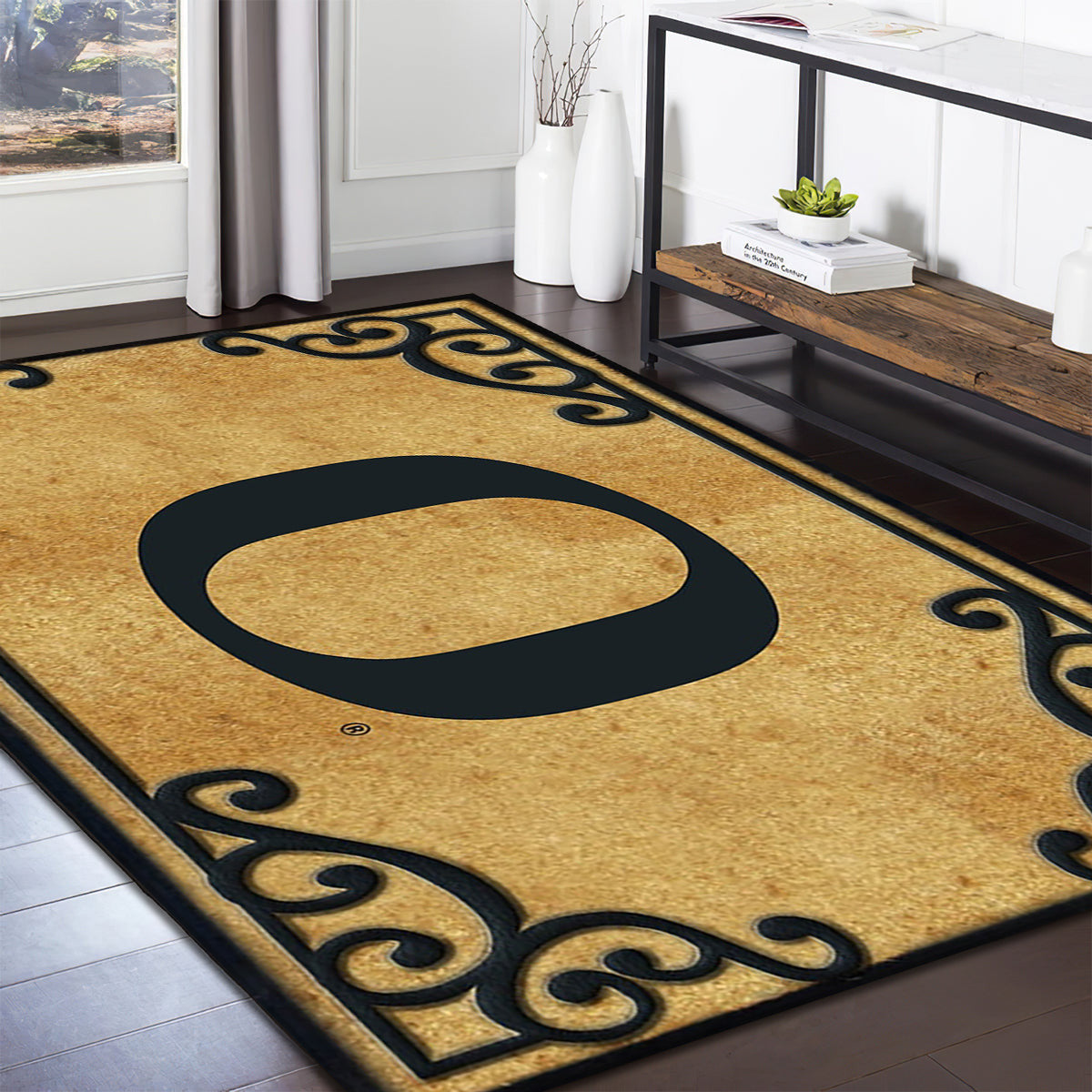 Oregon Ducks Coir teppich, teppiche - Kokos outdoor teppich, teppich wohnzimmer , Küchenteppich, kinderzimmer, modern
