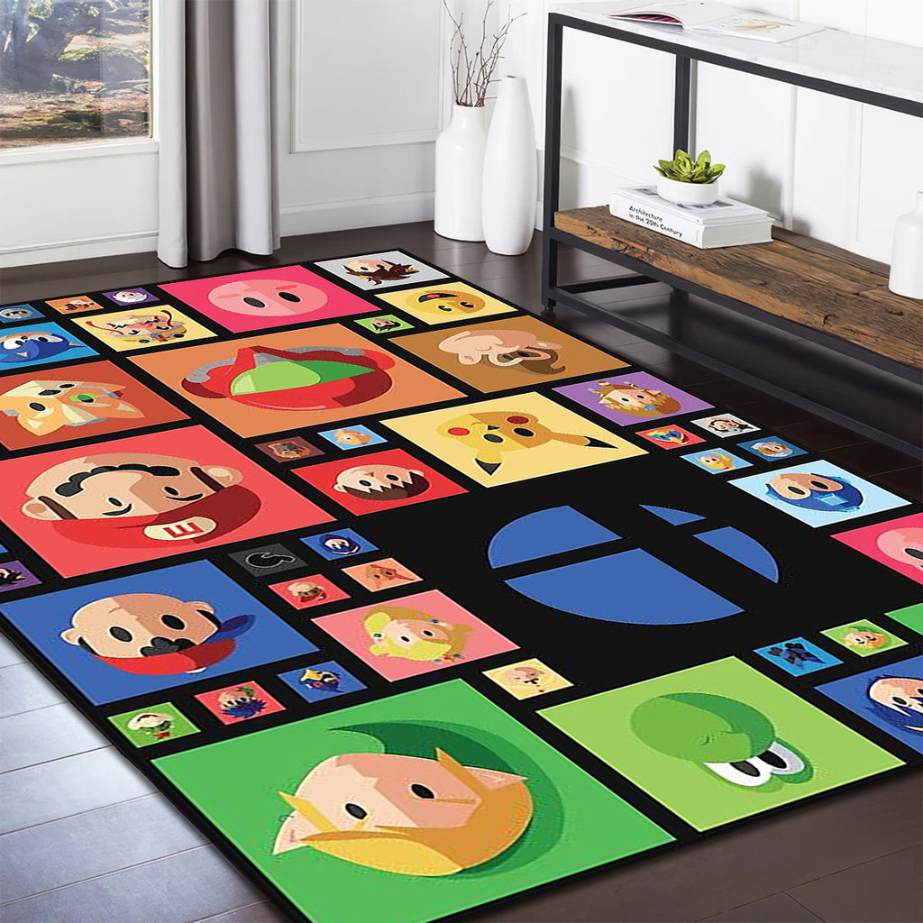 Super Smash Bros. Ultimate Nintendo teppich, teppiche - Brüder. ultimative outdoor teppich, teppich wohnzimmer , Küchenteppich, kinderzimmer, modern