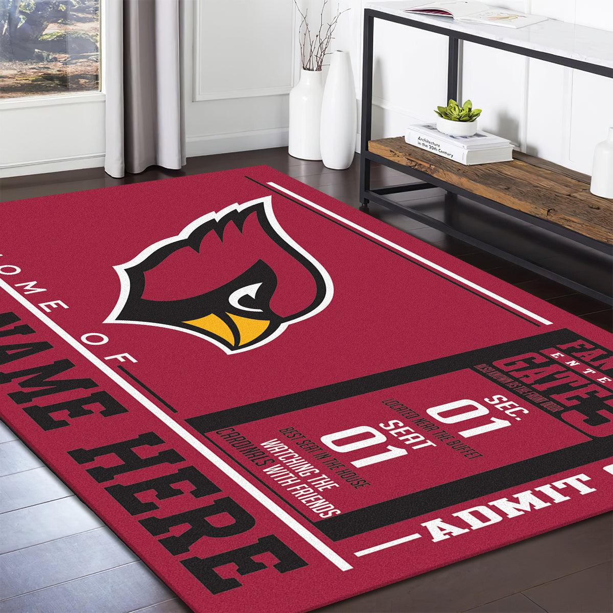 Arizona Cardinals teppich, teppiche - Kardinäle outdoor teppich, teppich wohnzimmer , Küchenteppich, kinderzimmer, modern
