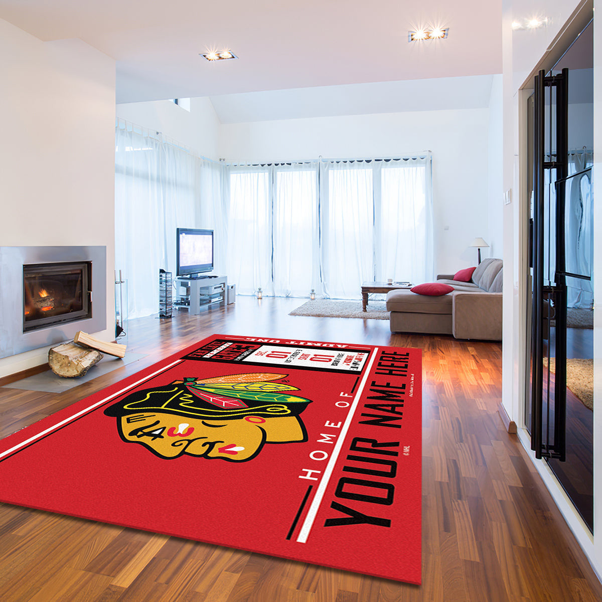 Chicago Blackhawks teppich, teppiche - outdoor teppich, teppich wohnzimmer , Küchenteppich, kinderzimmer, modern