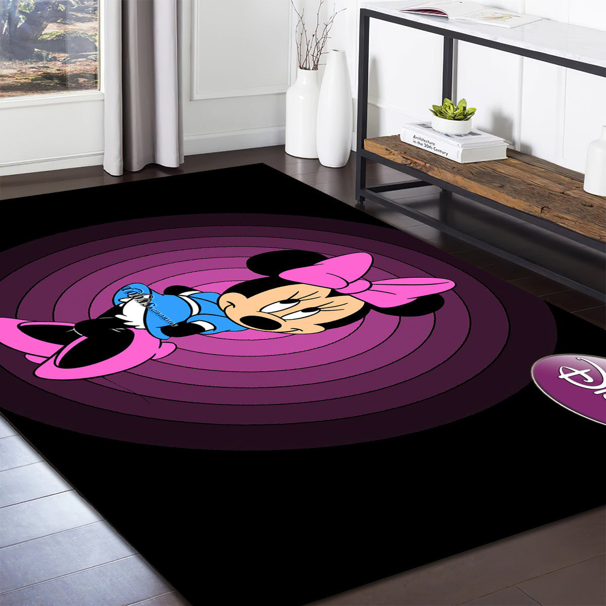 Minnie Mouse Ver9 teppich, teppiche - Maus outdoor teppich, teppich wohnzimmer , Küchenteppich, kinderzimmer, modern