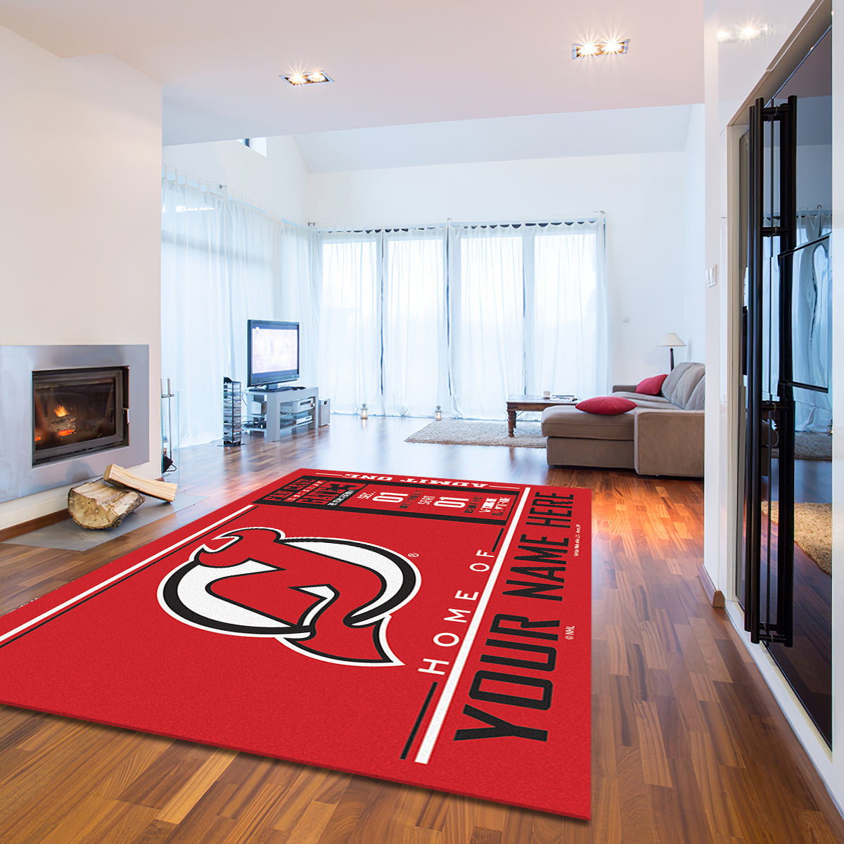New Jersey Devils teppich, teppiche - Jersey outdoor teppich, teppich wohnzimmer , Küchenteppich, kinderzimmer, modern