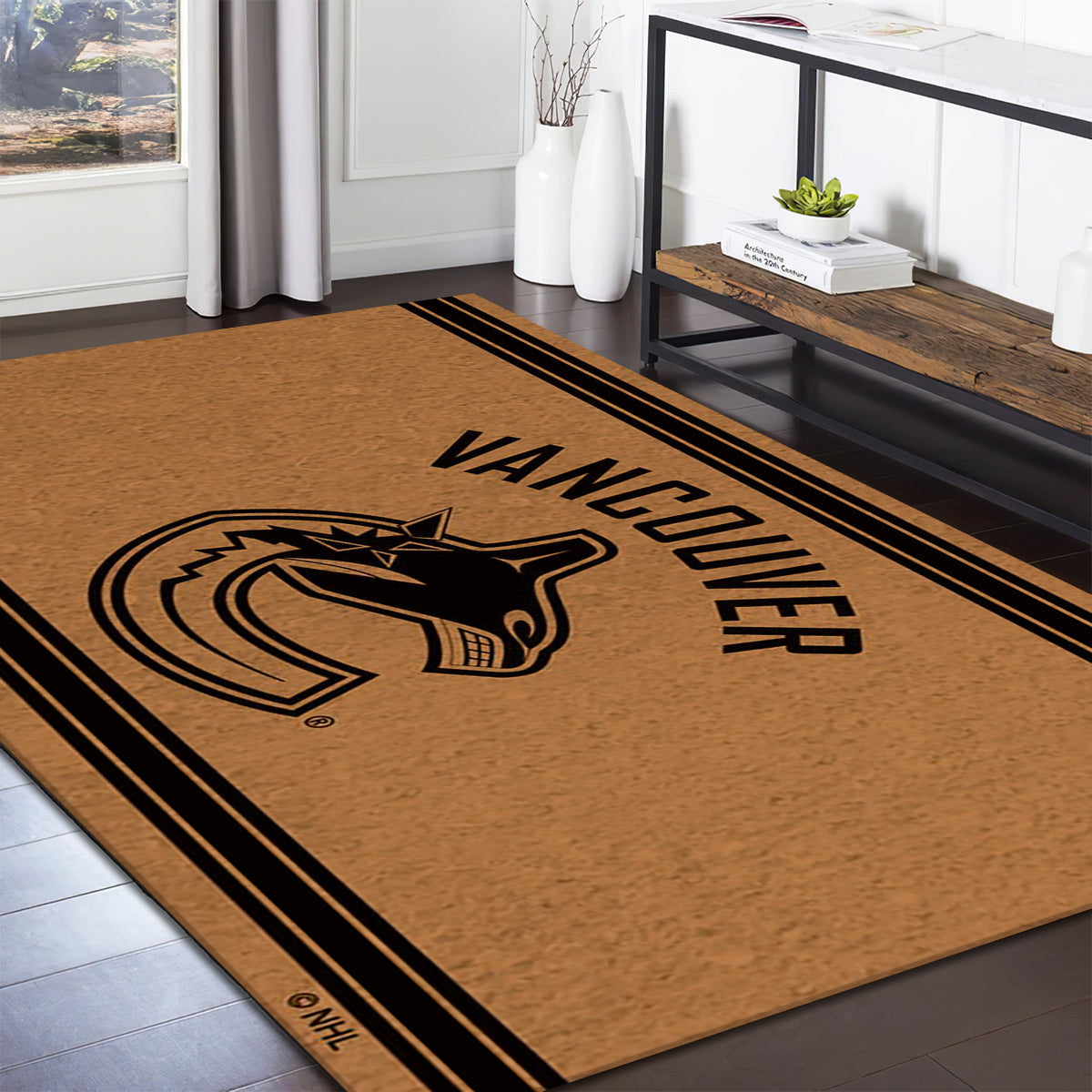 Vancouver Canucks Logo Turf teppich, teppiche - Rasen outdoor teppich, teppich wohnzimmer , Küchenteppich, kinderzimmer, modern