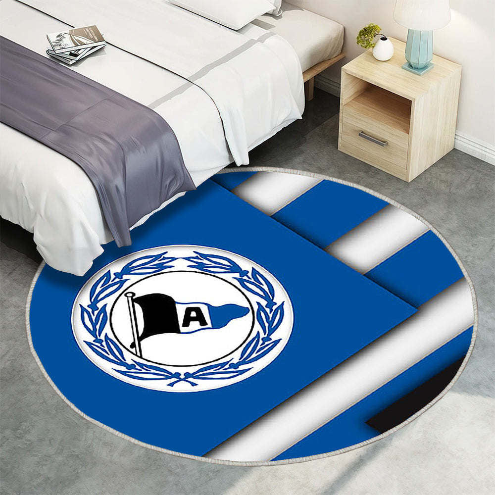 Dsc Arminia Bielefeld Teppich Rund, Teppiche - Deutscher Fußballverein Outdoor Teppich Rund, Material Design Teppich Wohnzimmer, Carpet, Rug