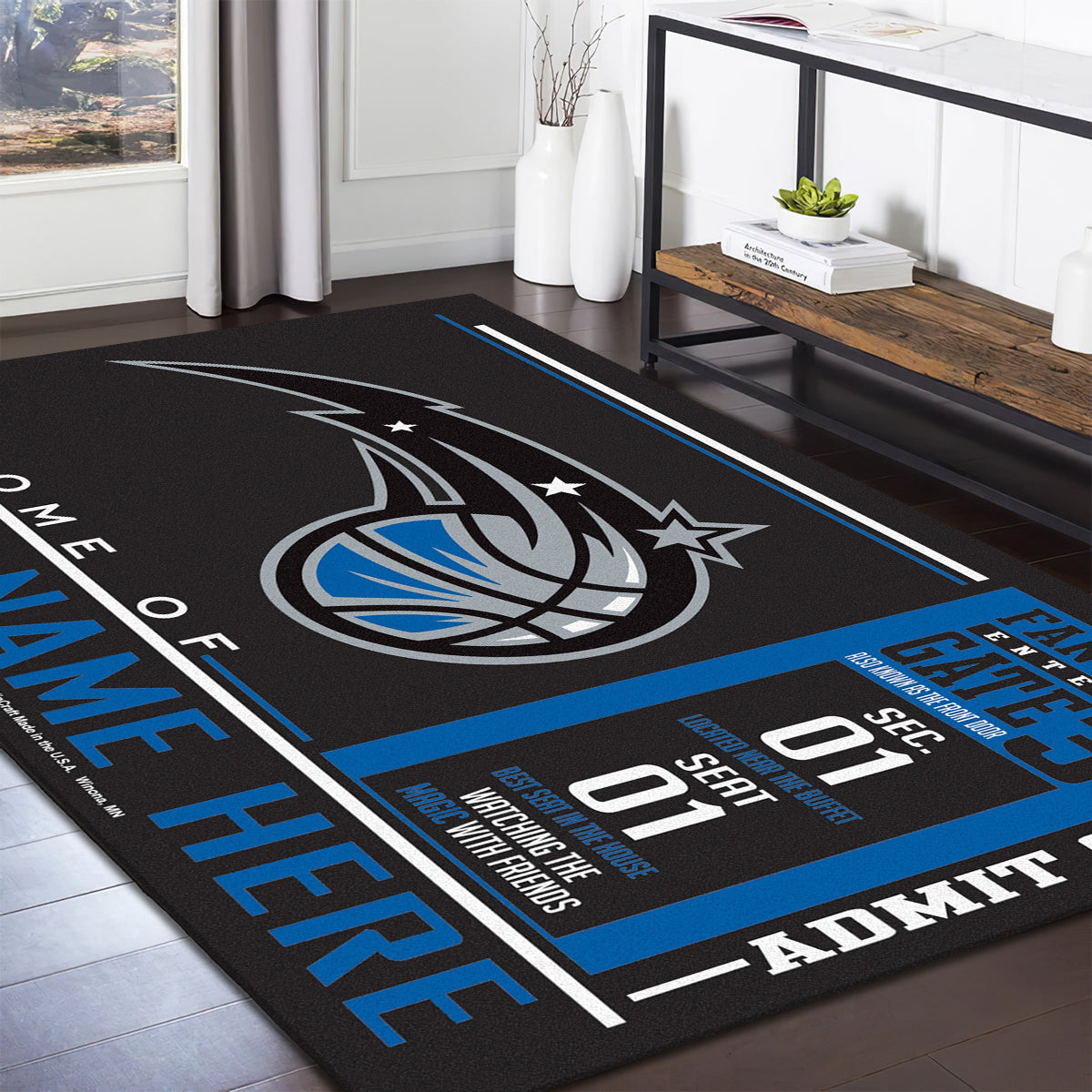 Orlando Magic teppich, teppiche - Magie outdoor teppich, teppich wohnzimmer , Küchenteppich, kinderzimmer, modern