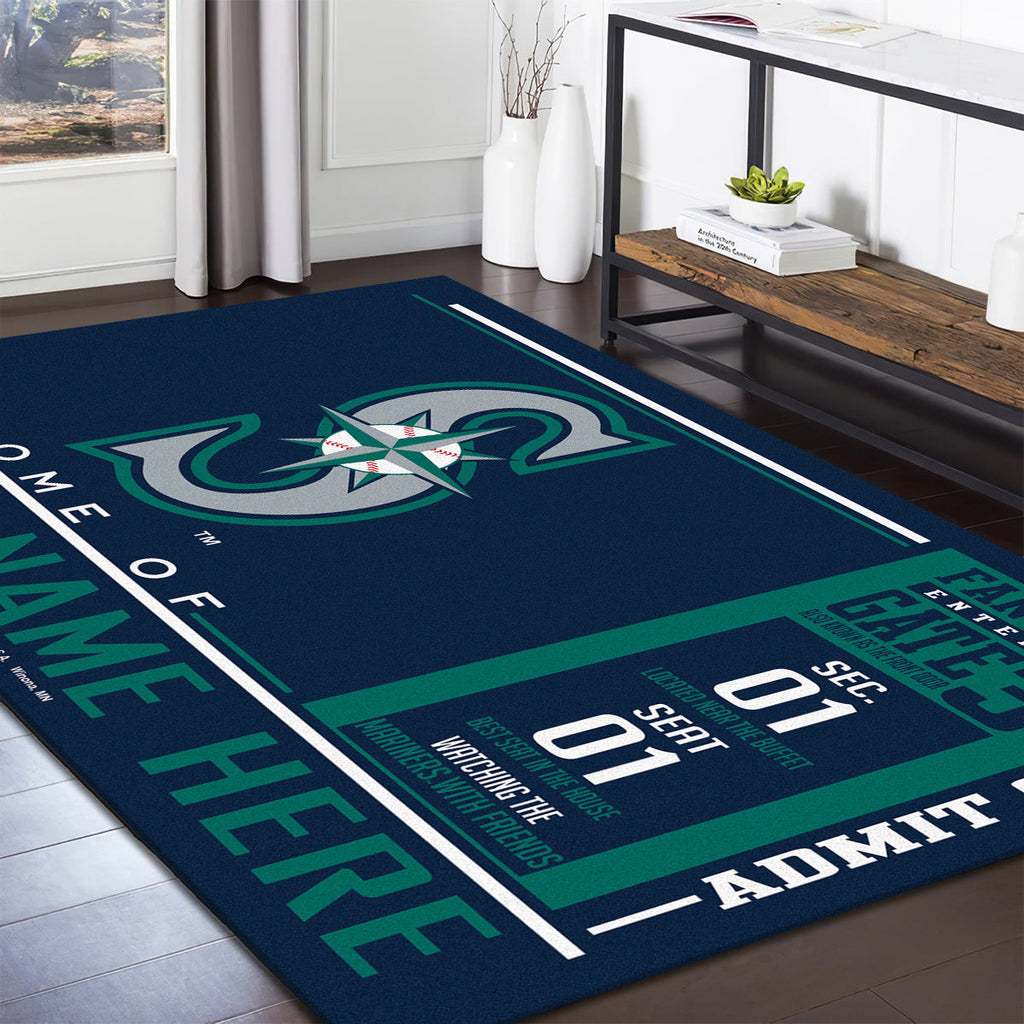 Seattle Mariners teppich, teppiche - Seefahrer outdoor teppich, teppich wohnzimmer , Küchenteppich, kinderzimmer, modern