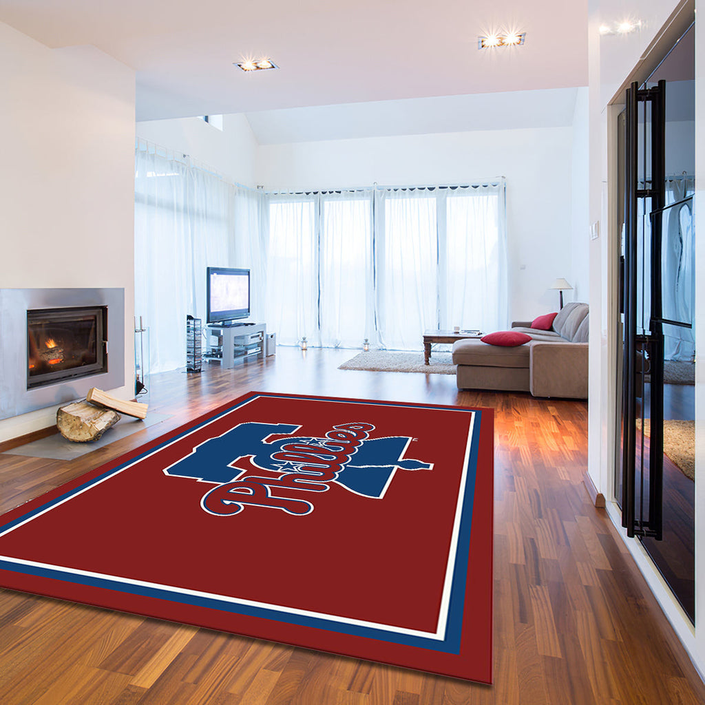 Philadelphia Phillies Imperial Spirit 1 teppich, teppiche - outdoor teppich, teppich wohnzimmer , Küchenteppich, kinderzimmer, modern
