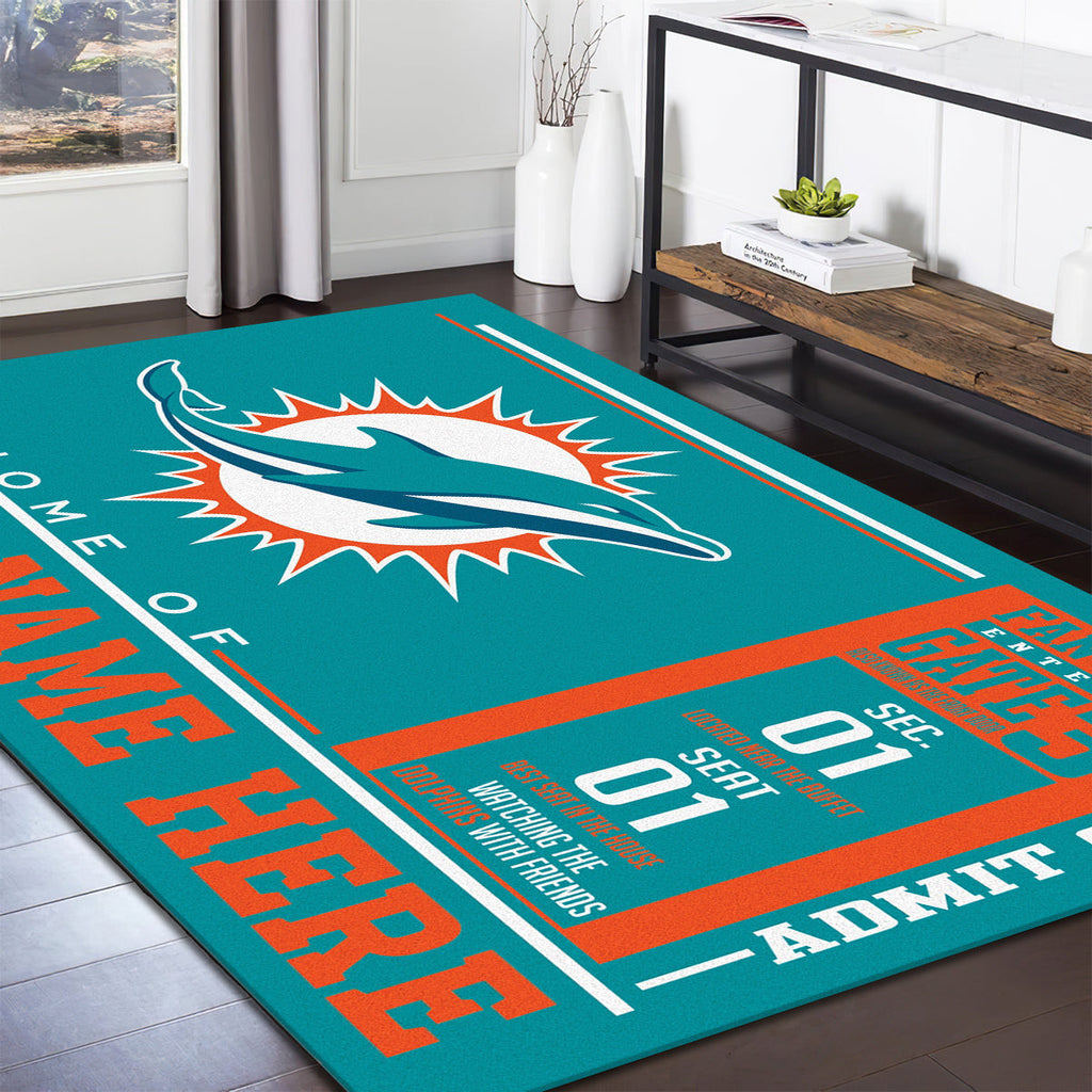 Miami Dolphins teppich, teppiche - Delfine outdoor teppich, teppich wohnzimmer , Küchenteppich, kinderzimmer, modern