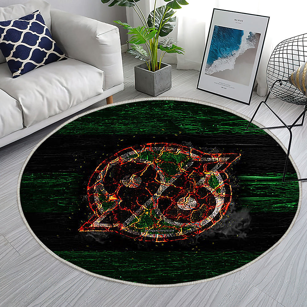 Hannover 96 Fc Teppich Rund, Teppiche - Feuer Outdoor Teppich Rund, Bundesliga Teppich Wohnzimmer, Carpet, Rug