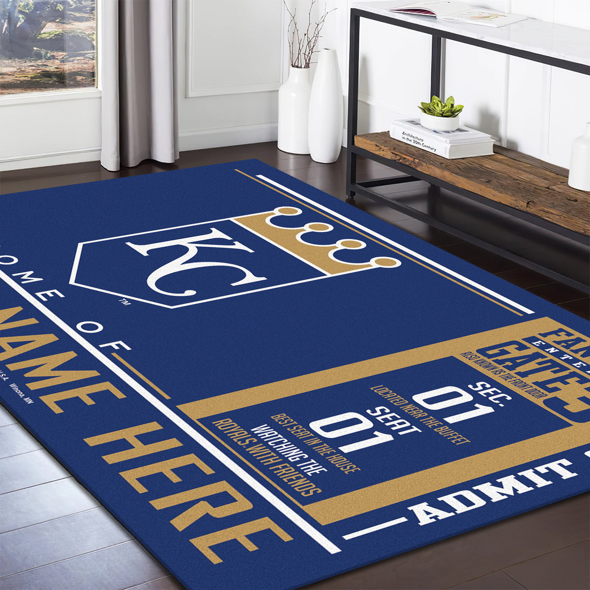Kansas City Royals teppich, teppiche - Kansas City outdoor teppich, teppich wohnzimmer , Küchenteppich, kinderzimmer, modern